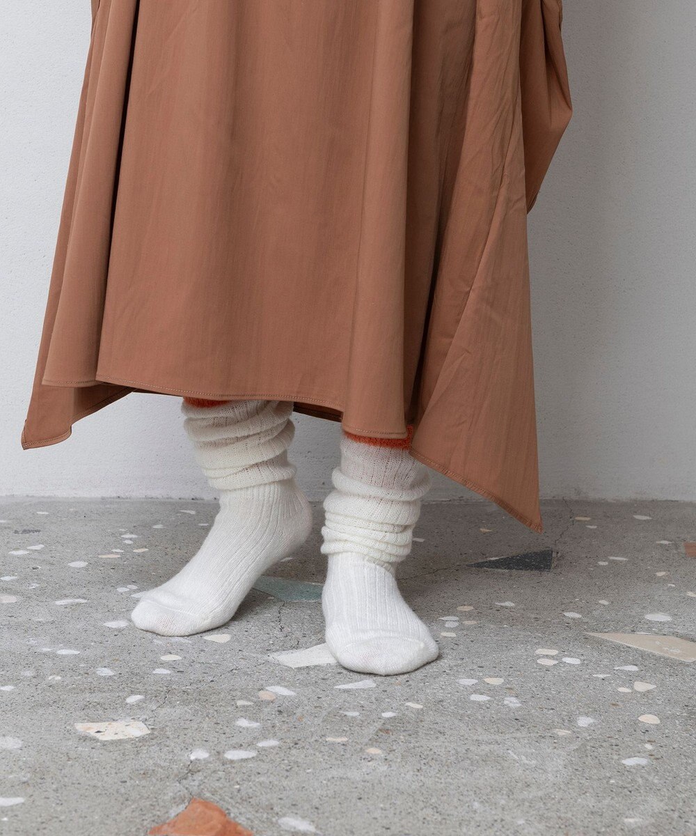 TRICOTE モヘアリブルーズソックス 