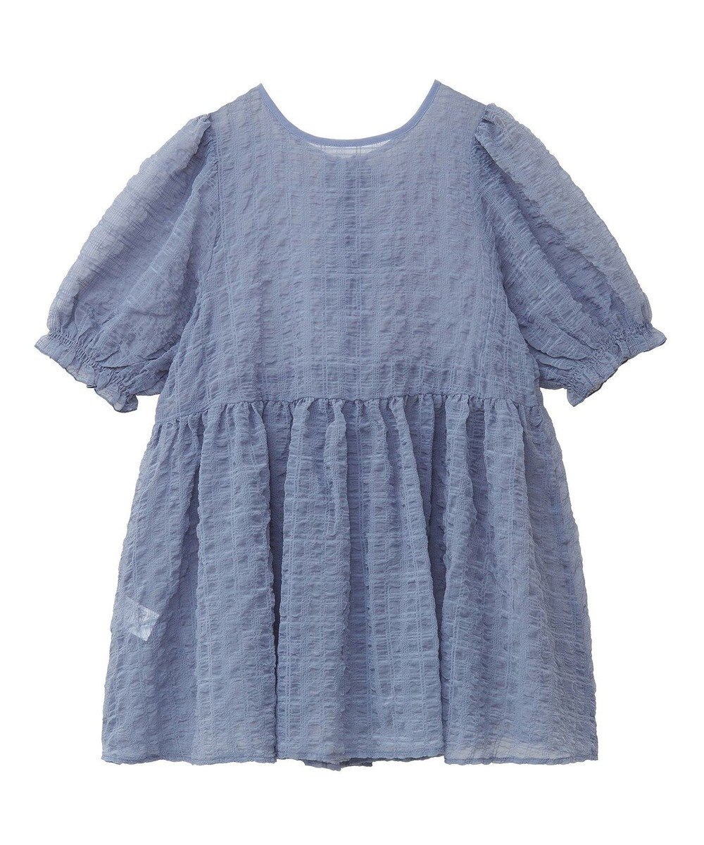 earth music&ecology シアーパフチュニック 