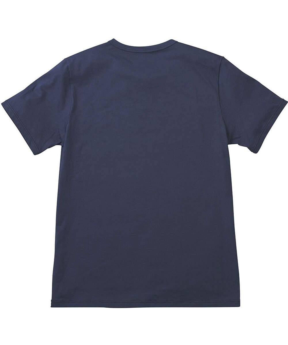 WACOAL MEN インナー　3分袖　綿100％　吸汗速乾　抗菌防臭　クルーネック　アウターとしても着用可能　/ブロス　GL5300 