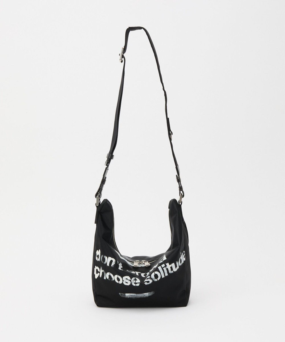 russet ステンシル風プリント ナイロン2WAYミニショルダーバッグ(SF-270) 