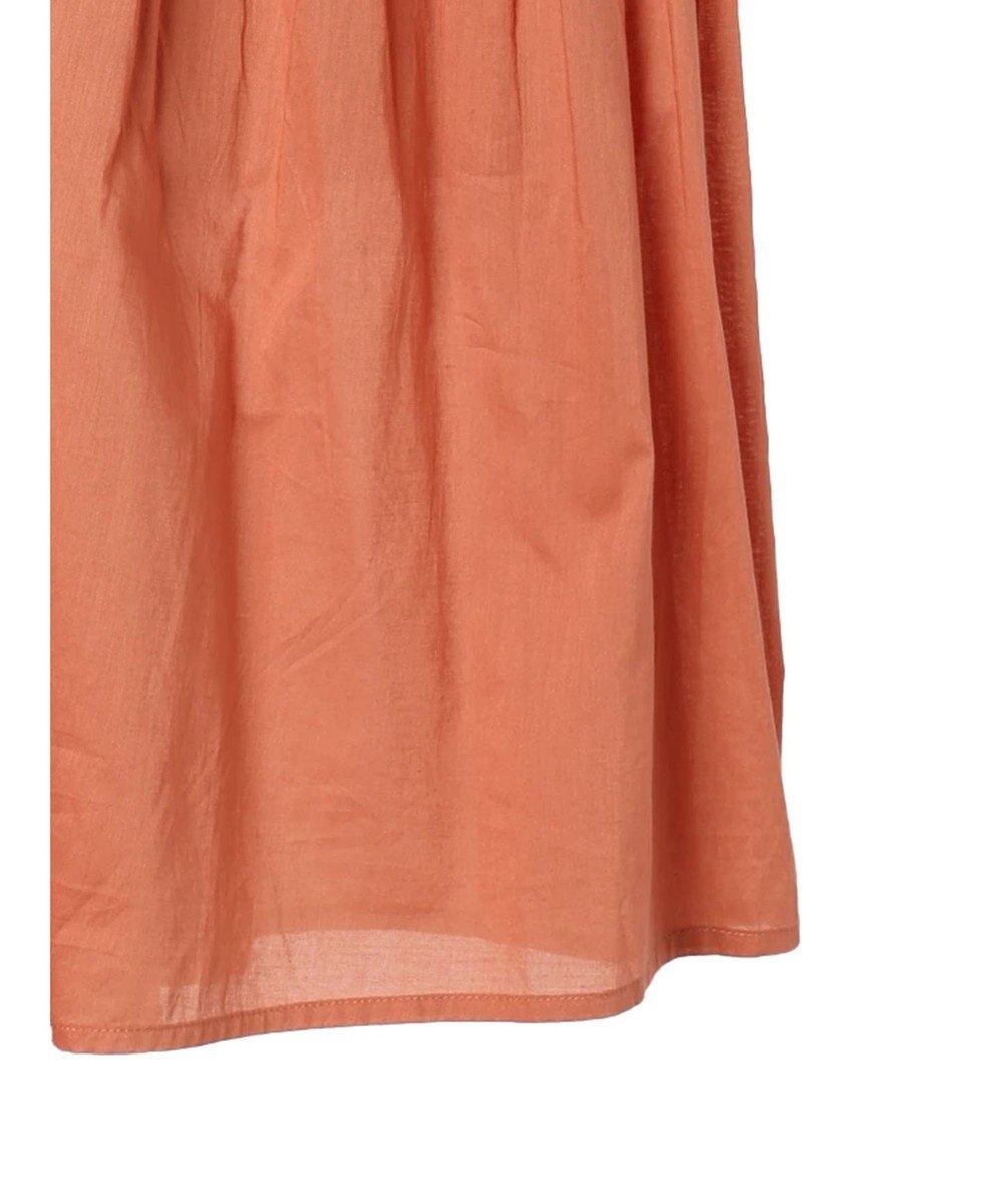 earth music&ecology コットンボイルランダム切替フレアスカート 