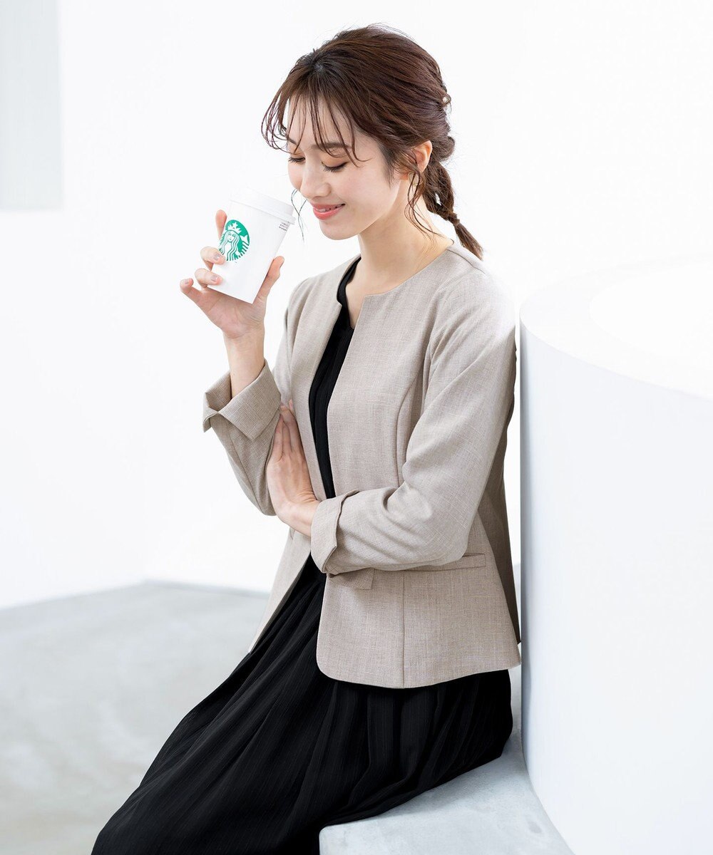 Tiaclasse 【新色追加・洗える】シフォンギャザーワンピース 