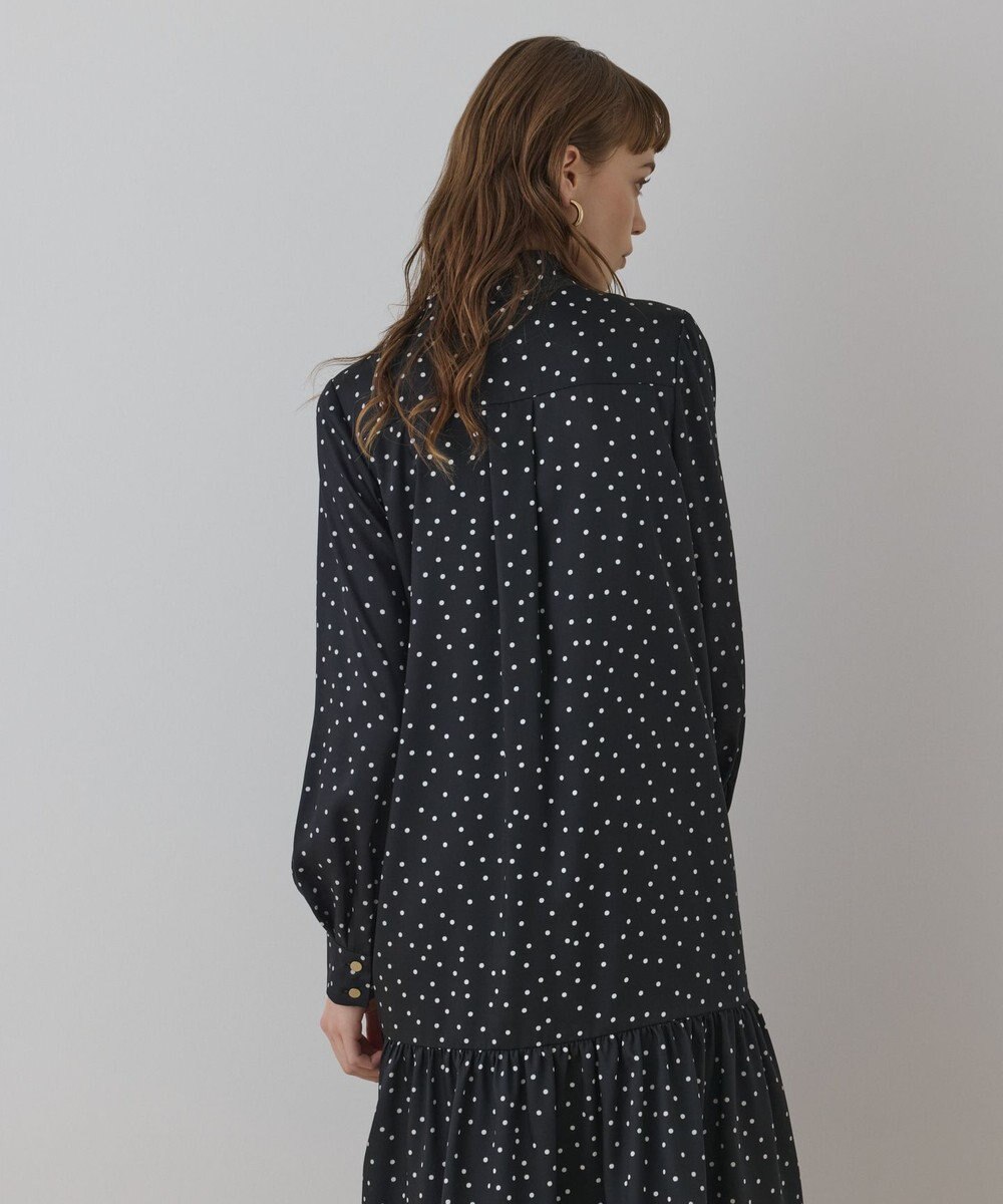 GRACE CONTINENTAL ランダムドットボウタイワンピース 