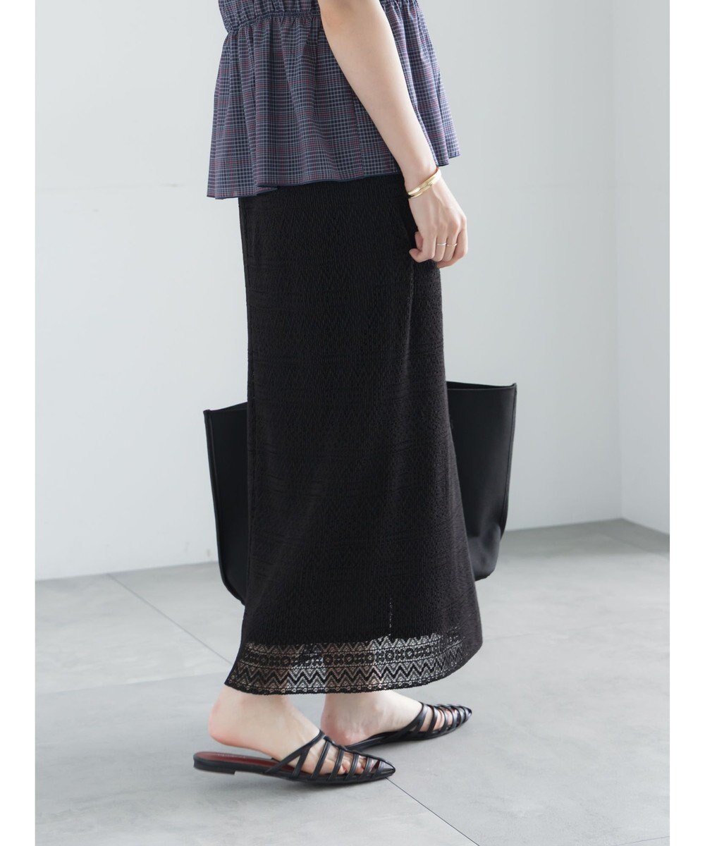 Te chichi レースプリーツナロースカート《2026 SUMMER LOOK item》 