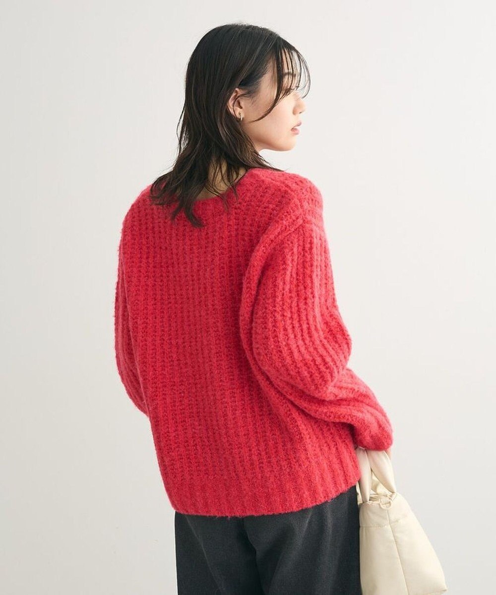 Green Parks ざっくりローゲージニットプルオーバー 