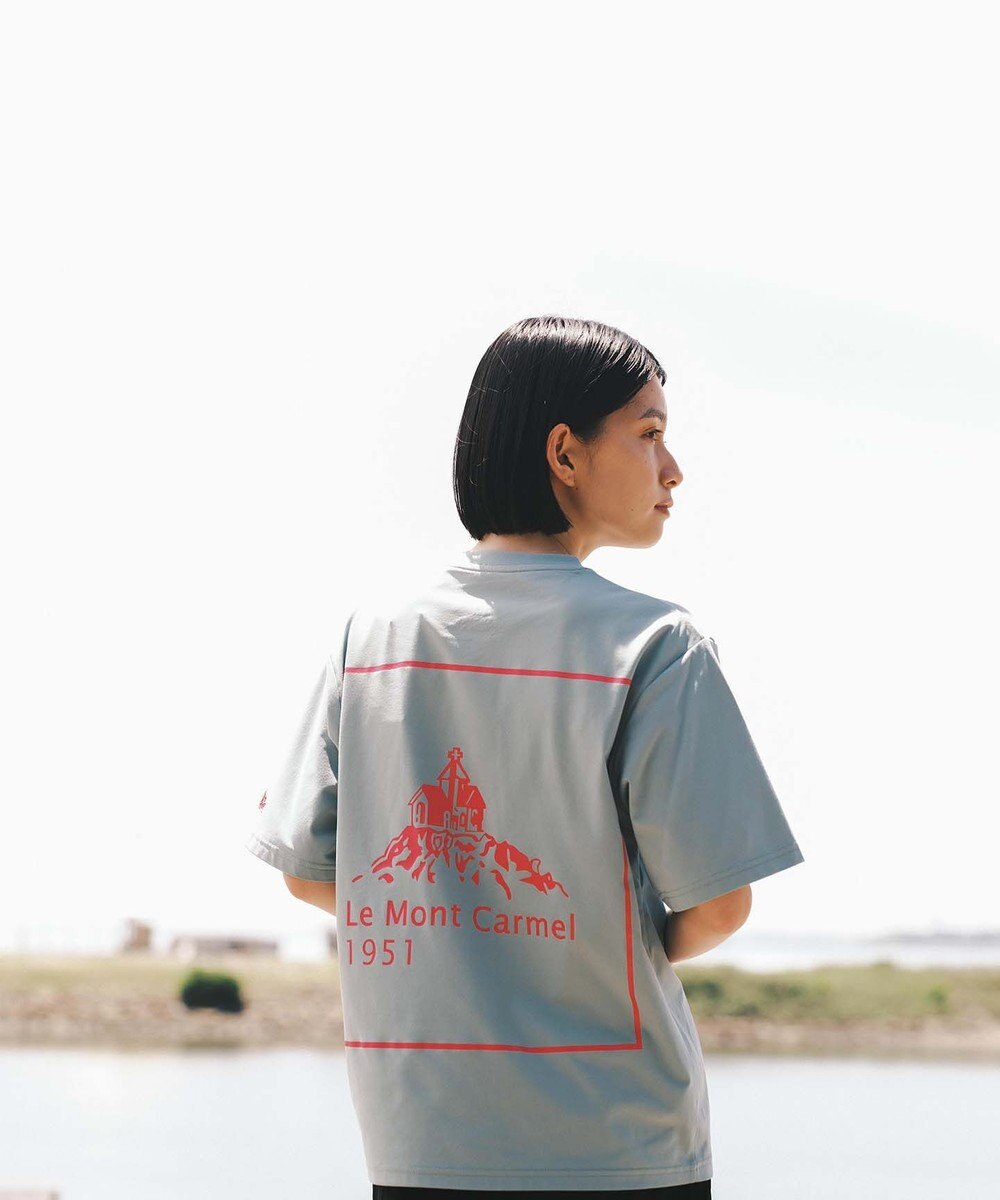 SHARE PARK LADIES 【UVカット・吸水速乾・ストレッチ・軽量 】バックプリントポケットTシャツ（S・Mサイズ） 