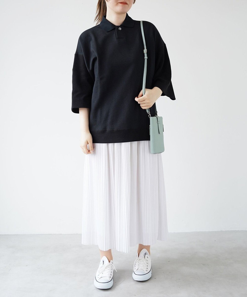 HAAG スマイルコットン HALF SLEEVE SWEAT POLO SHIRTS ポロシャツ 