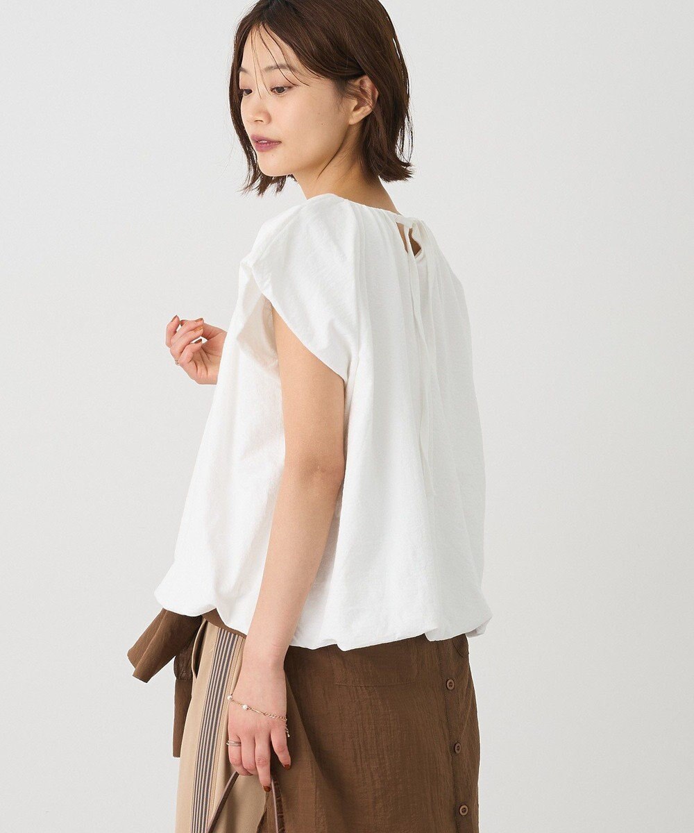 CRAFT STANDARD BOUTIQUE カットクレープ裾バルーンプルオーバー 