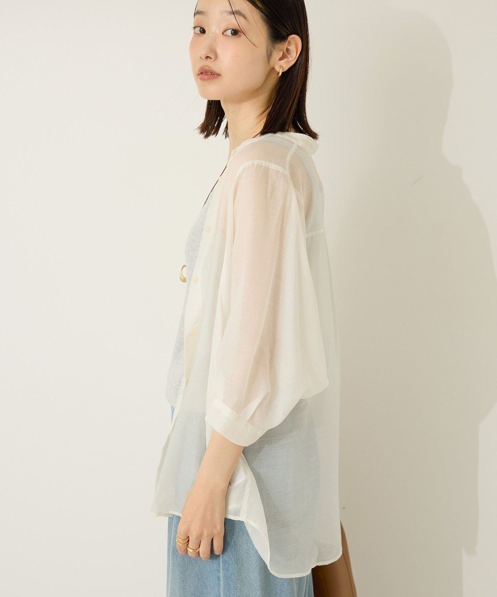 AMERICAN HOLIC 5分袖シアードルマンシャツ 