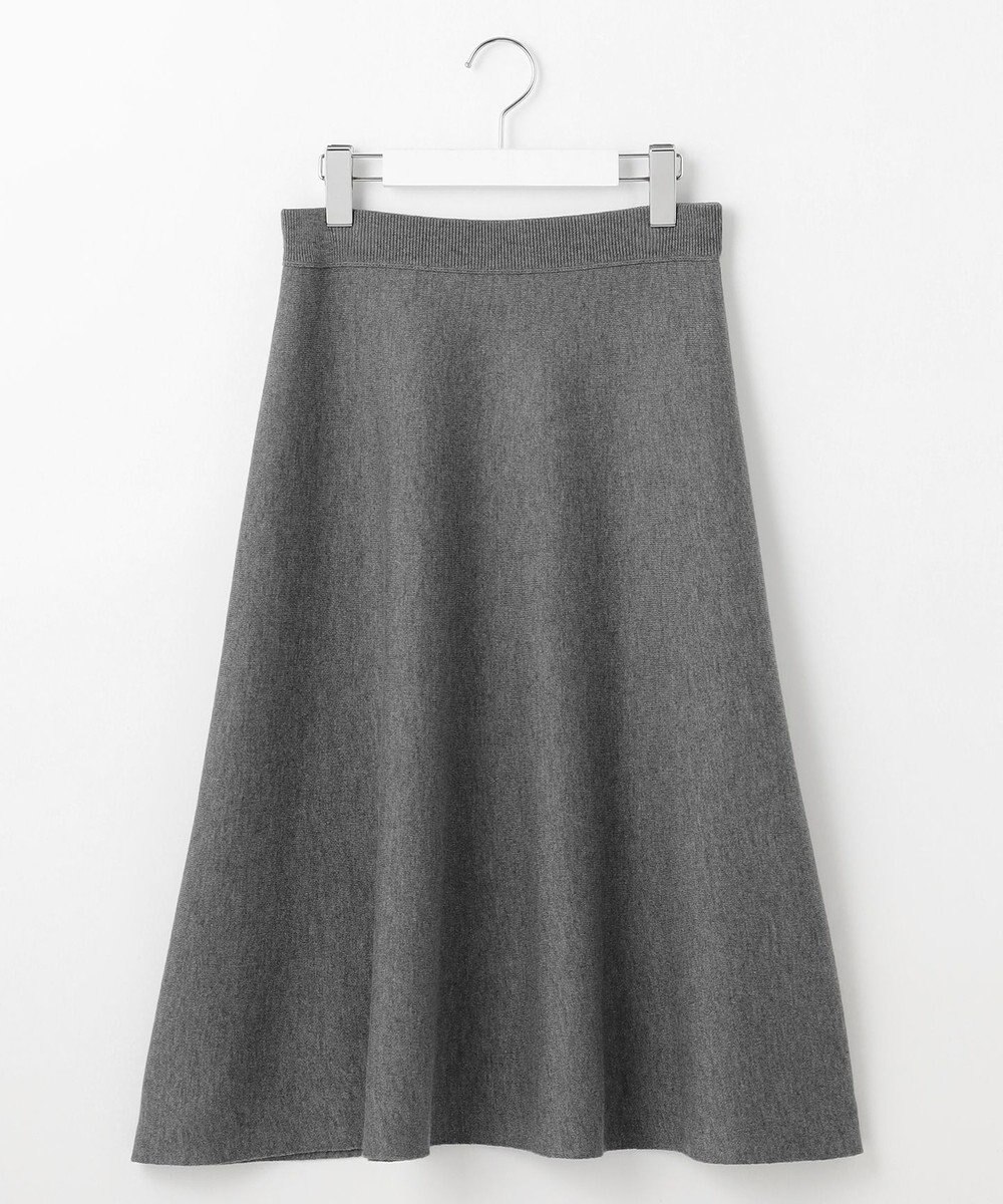 自由区 【WEB限定カラーあり・洗える】リバーシブルニット セットアップ(プルオーバー×フレアスカート) 