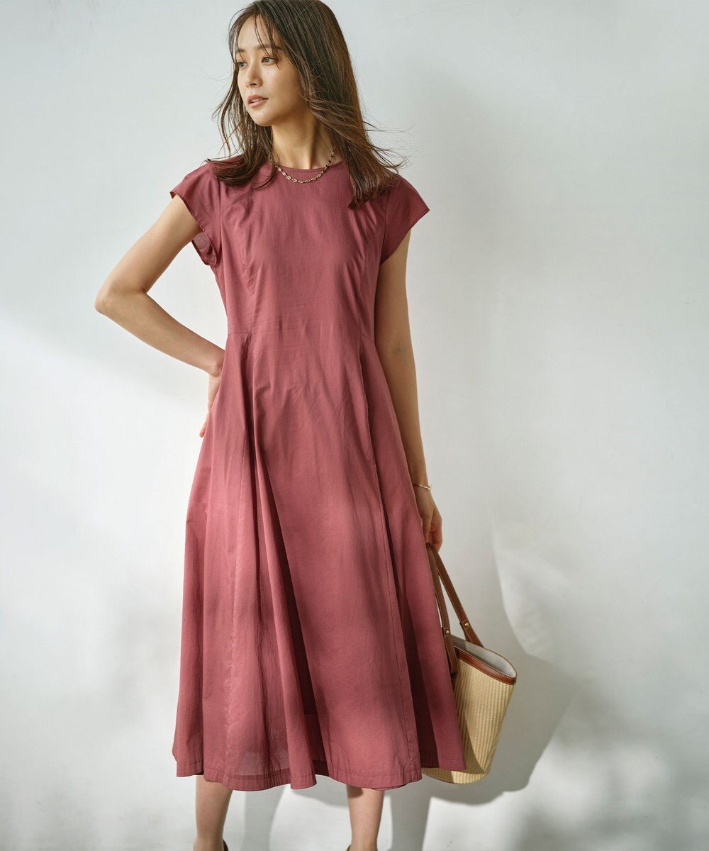 組曲 コットンローン フレアワンピース 