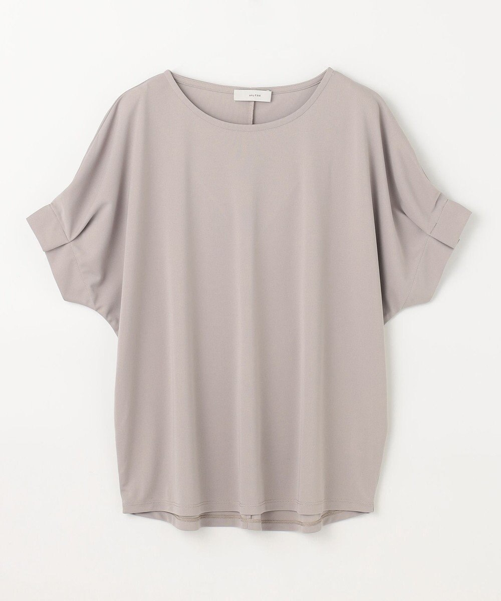 ANY 【洗濯機可】タックスリーブドルマンTシャツ 