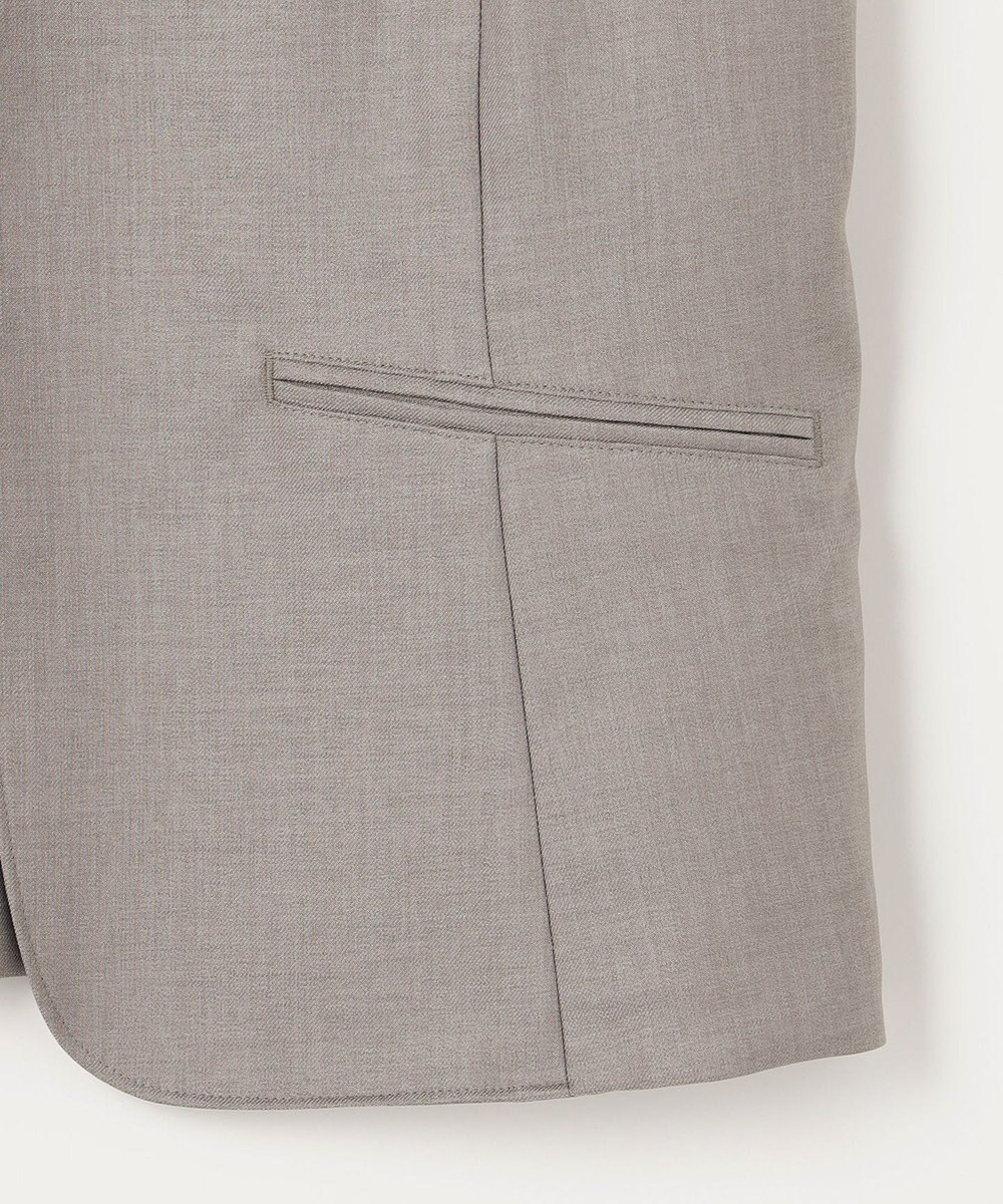 J.PRESS LADIES L OXIJEWEL ストレッチ ノーカラー ジャケット 