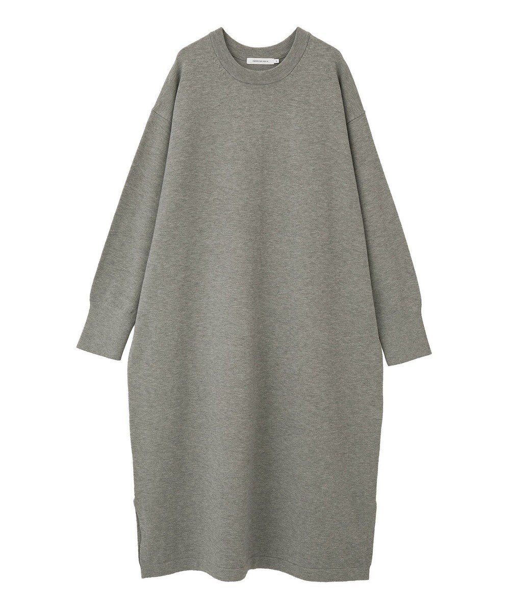 AMERICAN HOLIC バイパチボックスニットワンピース 