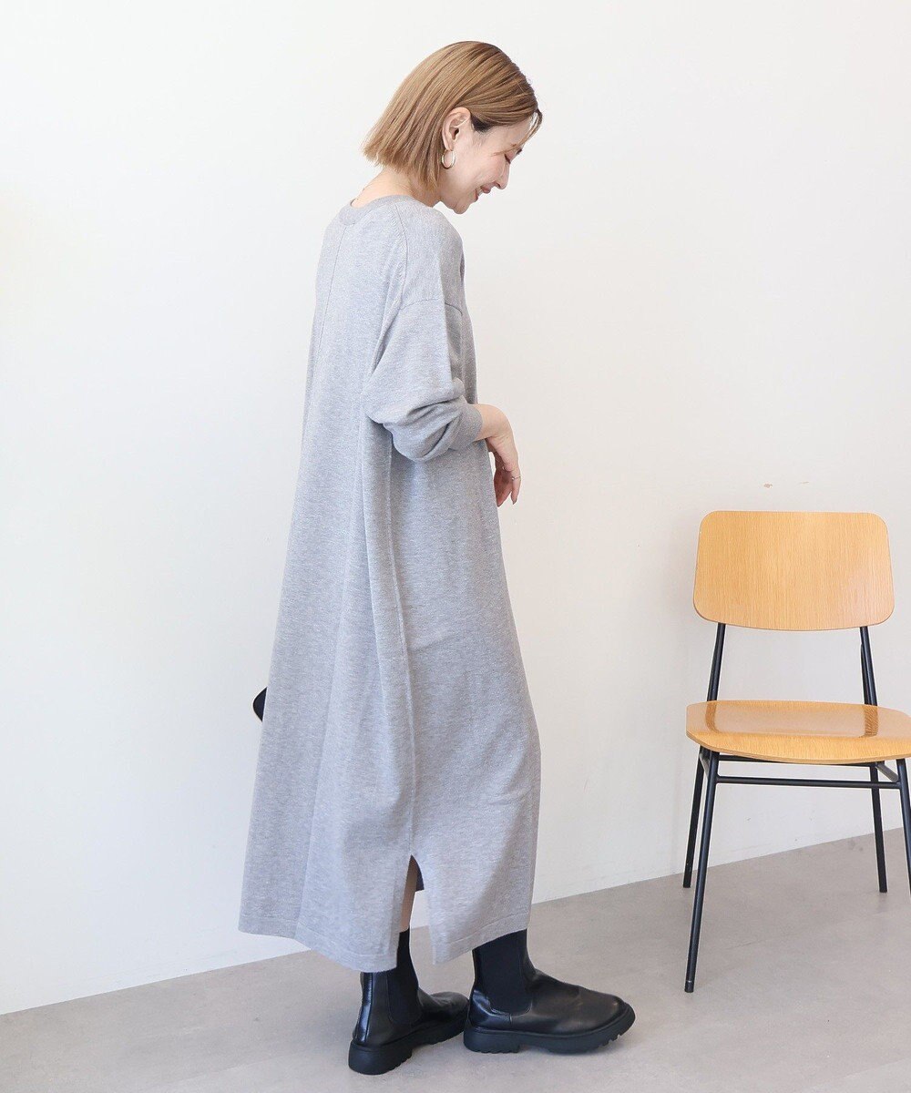 AMERICAN HOLIC バイパチボックスニットワンピース 