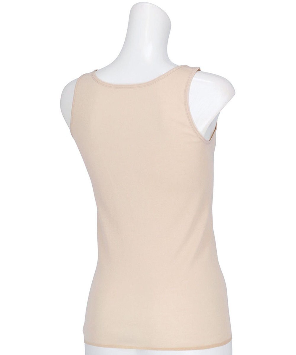 Wing インナー 綿100％ 【綿100％ ひびきにくいタイプ】 ノースリーブ タンクトップ 春 夏 EL1176 ウイング／ワコール 