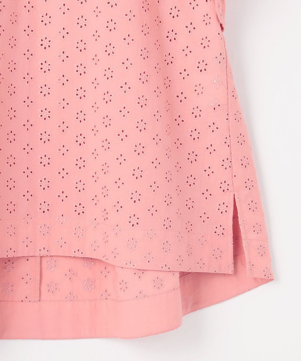 組曲 【洗える】エンブロイダリーレース チュニックブラウス 