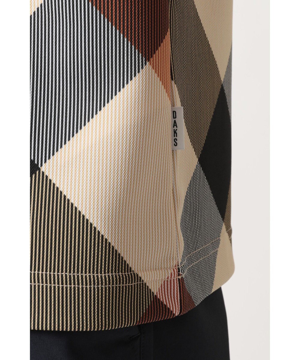 DAKS メガチェック カノコTシャツ 