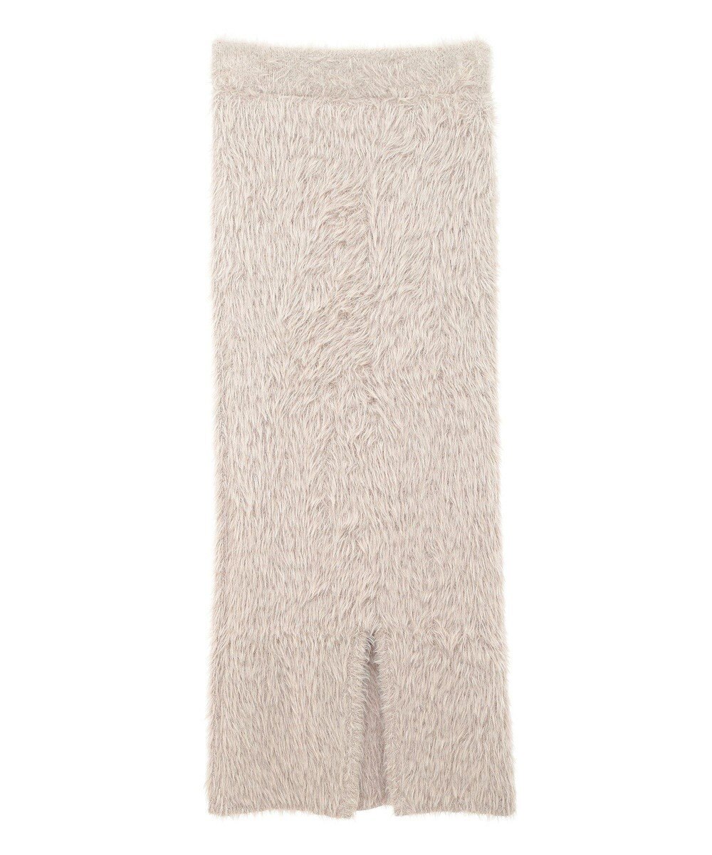 Green Parks シャギーニットスカート 