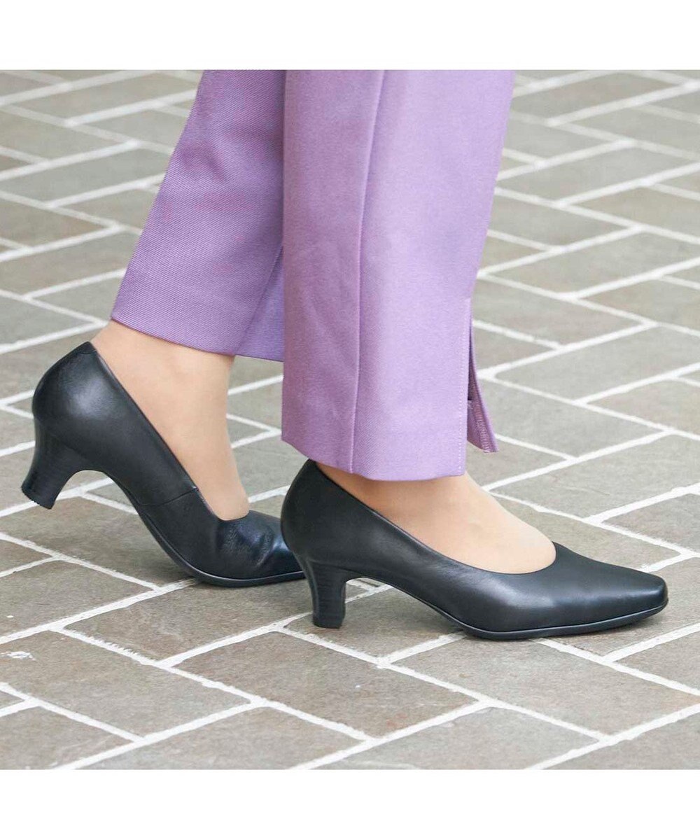 ing <ing>【5cmヒール】ブラックパンプス 