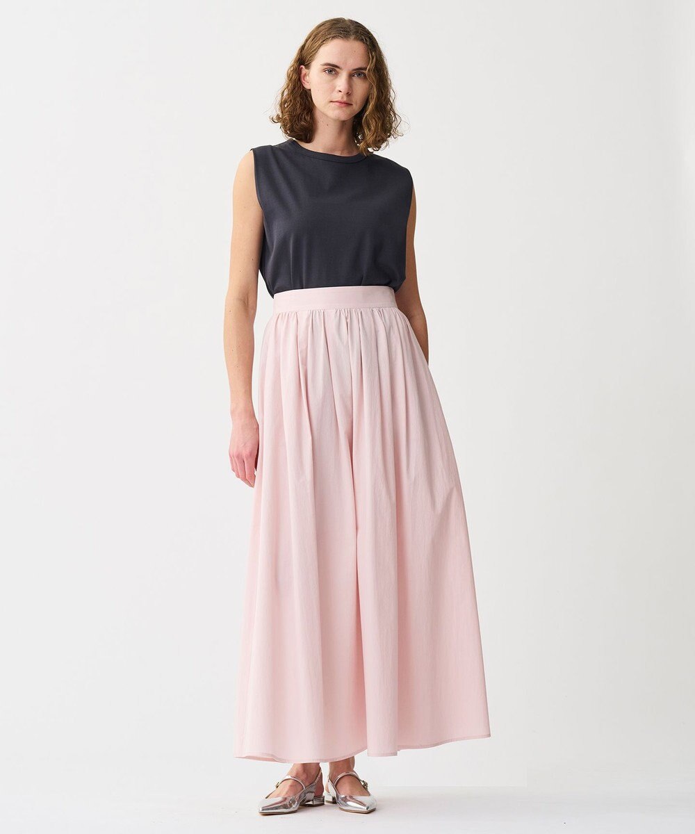 uncrave ダブルフェイスジャージー ノースリーブカットソー 