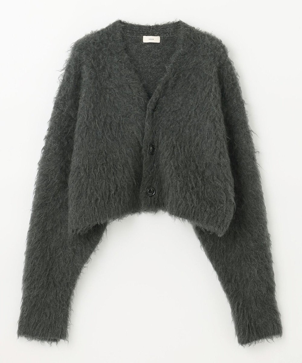 NAVE 【Nave】モヘアシャギー ショートカーディガン 