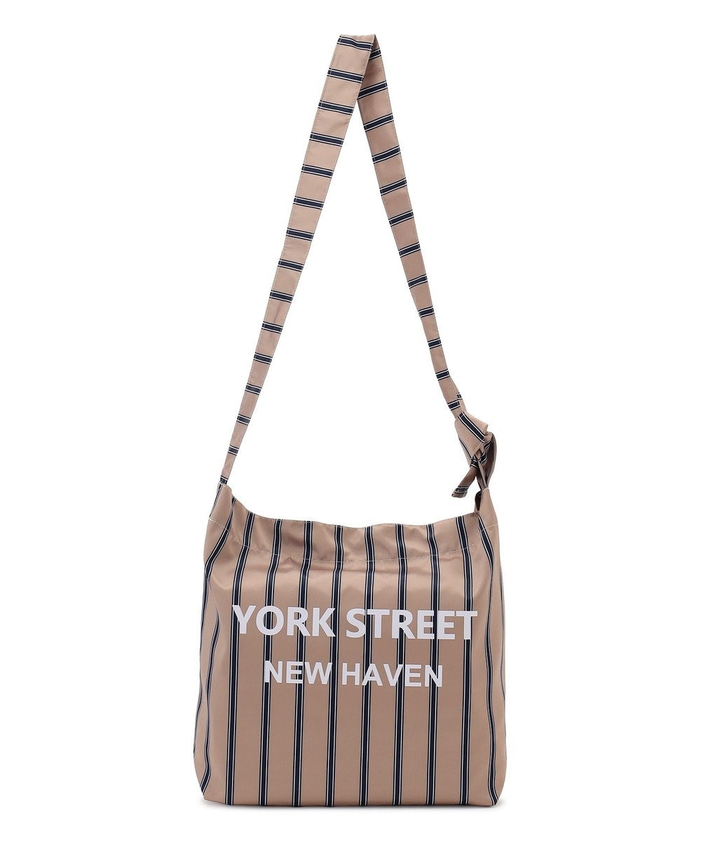 J.PRESS YORK STREET 【UNISEX】ストライプ ショルダーバック 