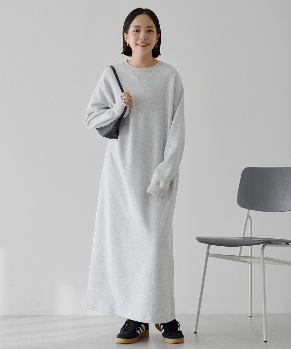AMERICAN HOLIC スムース起毛ボックスシルエットワンピース 