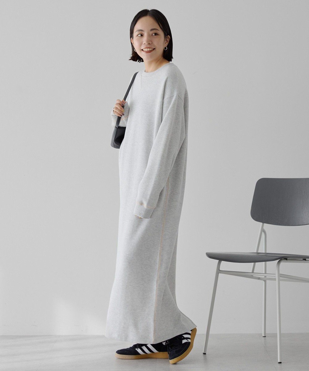 AMERICAN HOLIC スムース起毛ボックスシルエットワンピース 