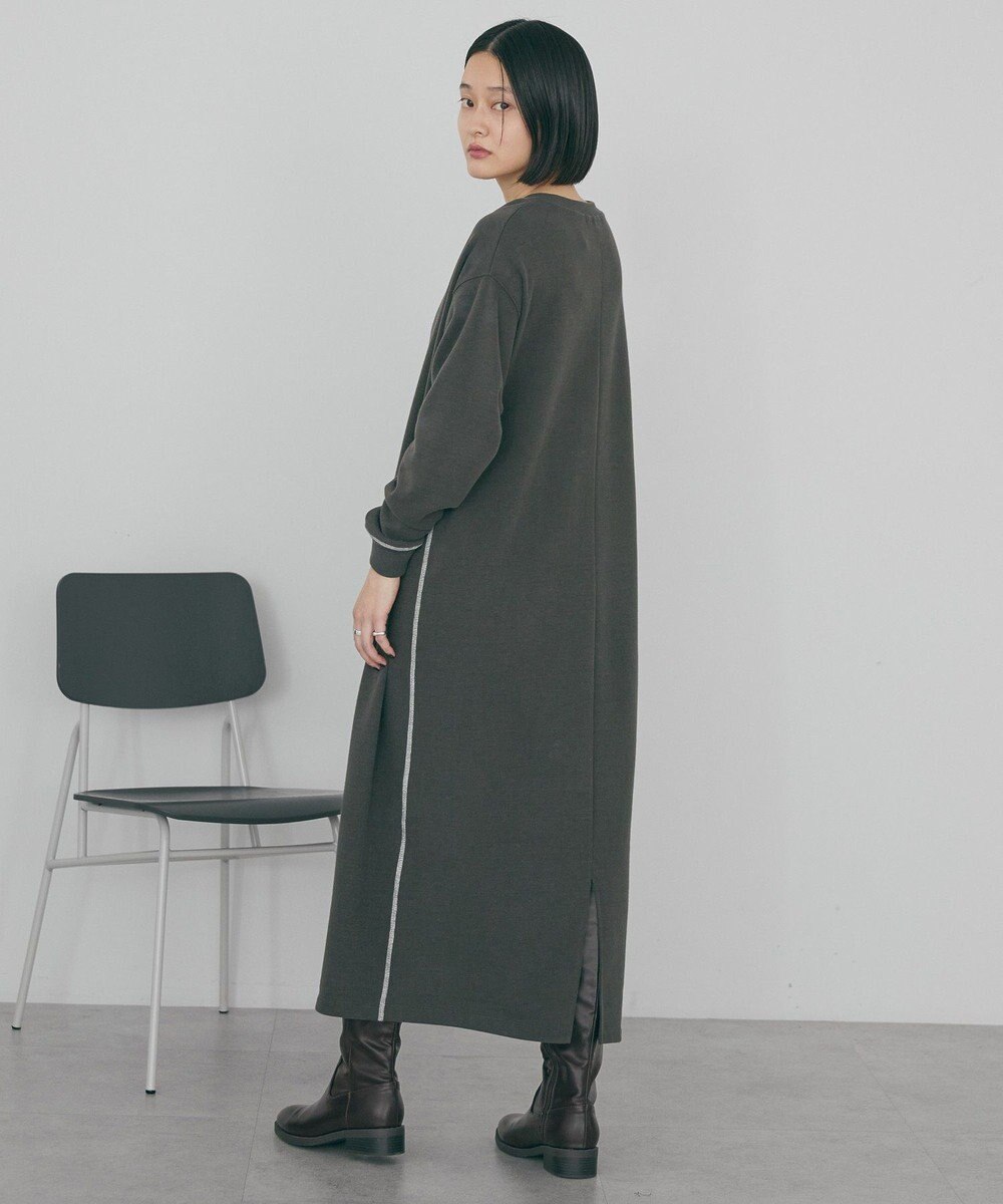 AMERICAN HOLIC スムース起毛ボックスシルエットワンピース 