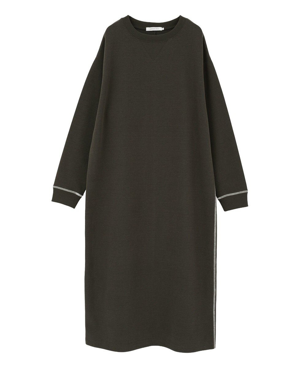 AMERICAN HOLIC スムース起毛ボックスシルエットワンピース 