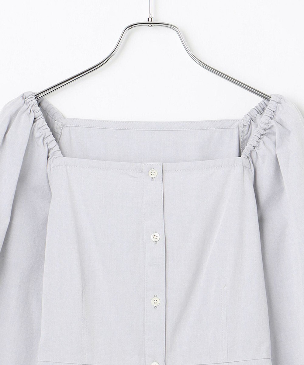 #Newans 【ANSWER for ほど甘トレンド】スクエアネックペプラムブラウス 