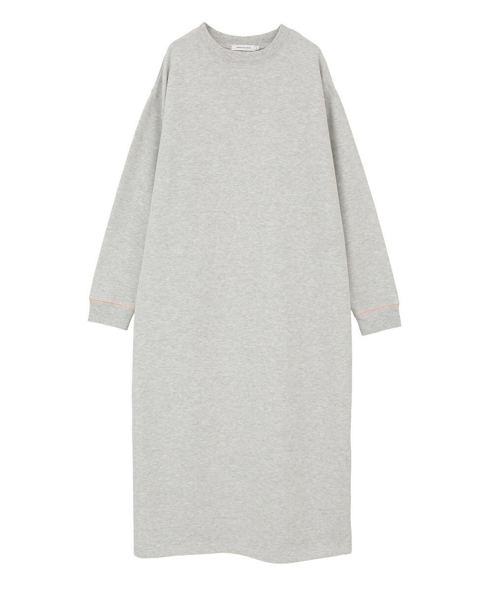 AMERICAN HOLIC スムース起毛ボックスシルエットワンピース 