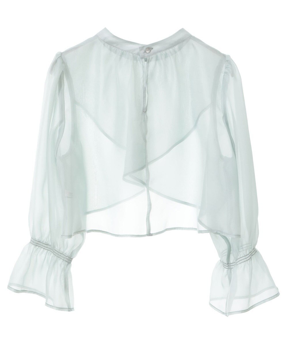 earth music&ecology SET2点シアーブラウス＋3Dレースワンピース 