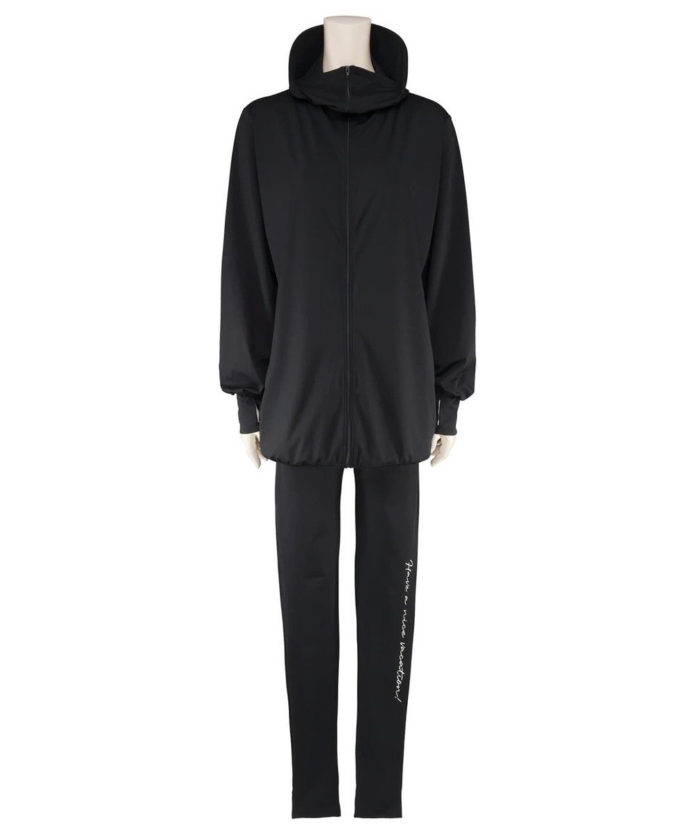 San-ai Resort（三愛水着楽園） 【UPF50＋】　WEB限定　つば付きラッシュ・レギンスセット　M・L　　【San-ai Resort（サンアイリゾート）】 