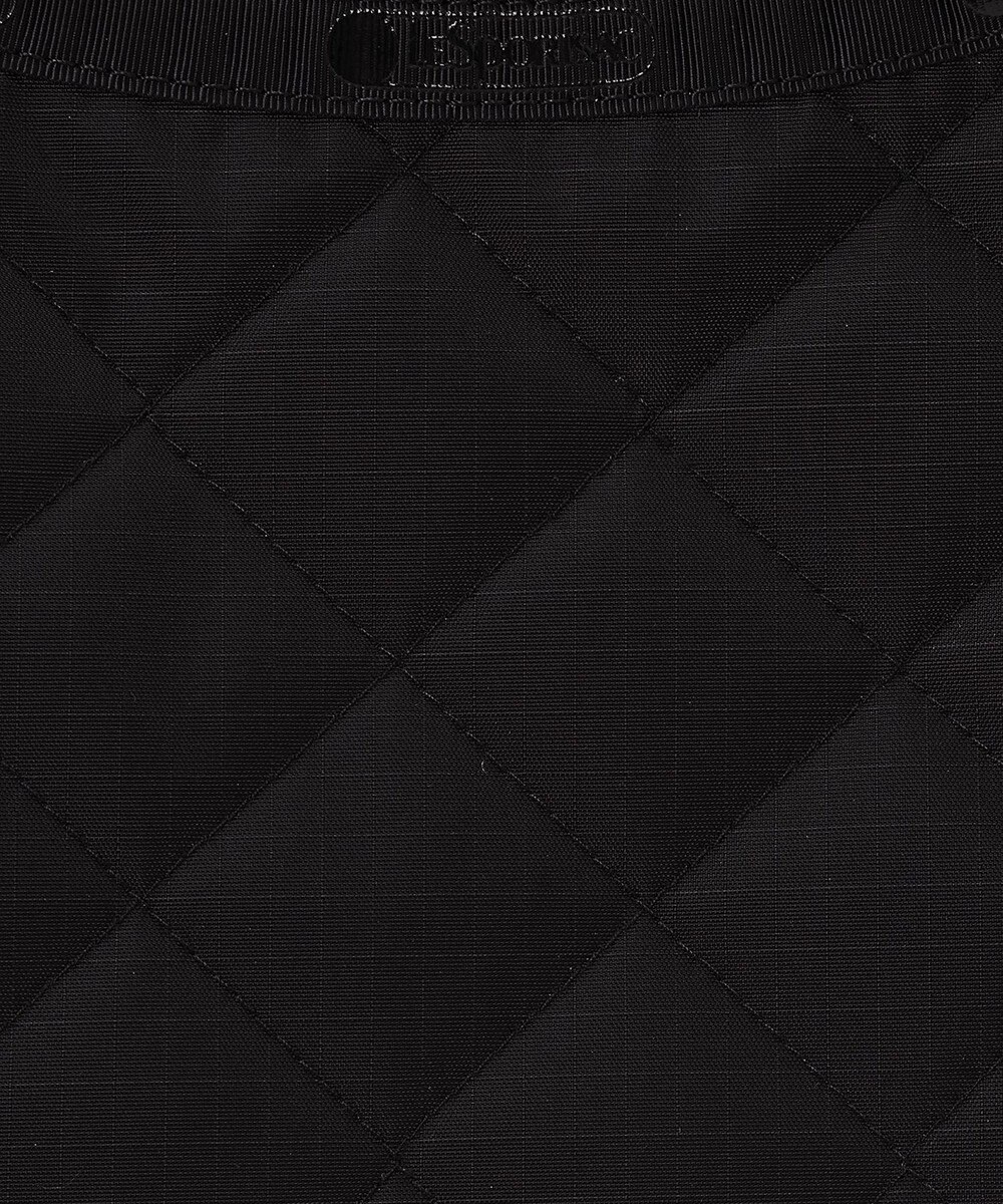 LeSportsac CHAIN MED ZIP SHOULDER/オニキスチェーンキルト 