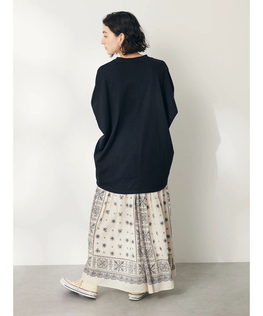 CRAFT STANDARD BOUTIQUE シルケット天竺　フロントギャザーＢＩＧ　Ｔｅｅ　Ｌ／Ｓ 