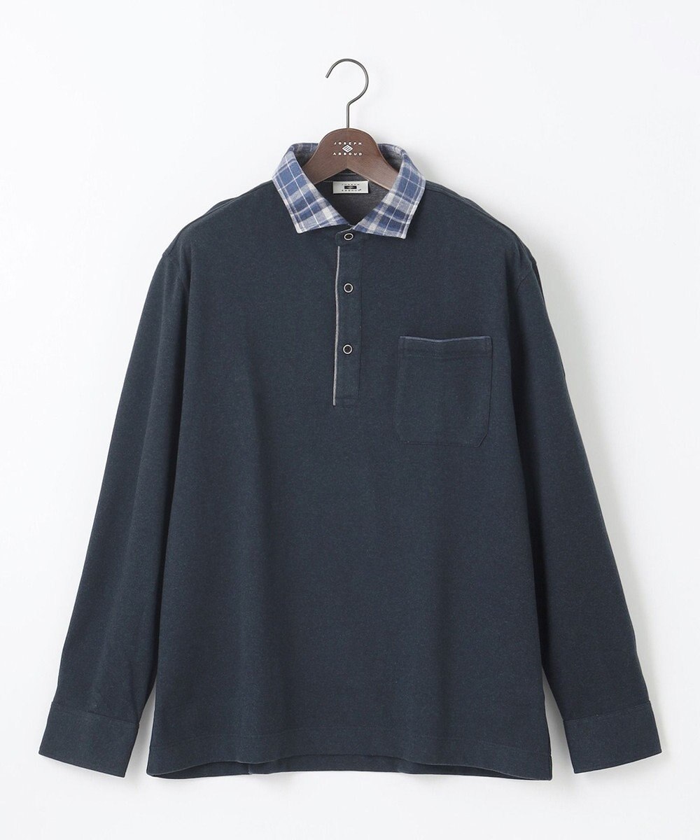 JOSEPH ABBOUD 【キングサイズ・保温性/滑らかな肌触り/多機能ポロシャツ】 ウィンターダディー ポロシャツ 