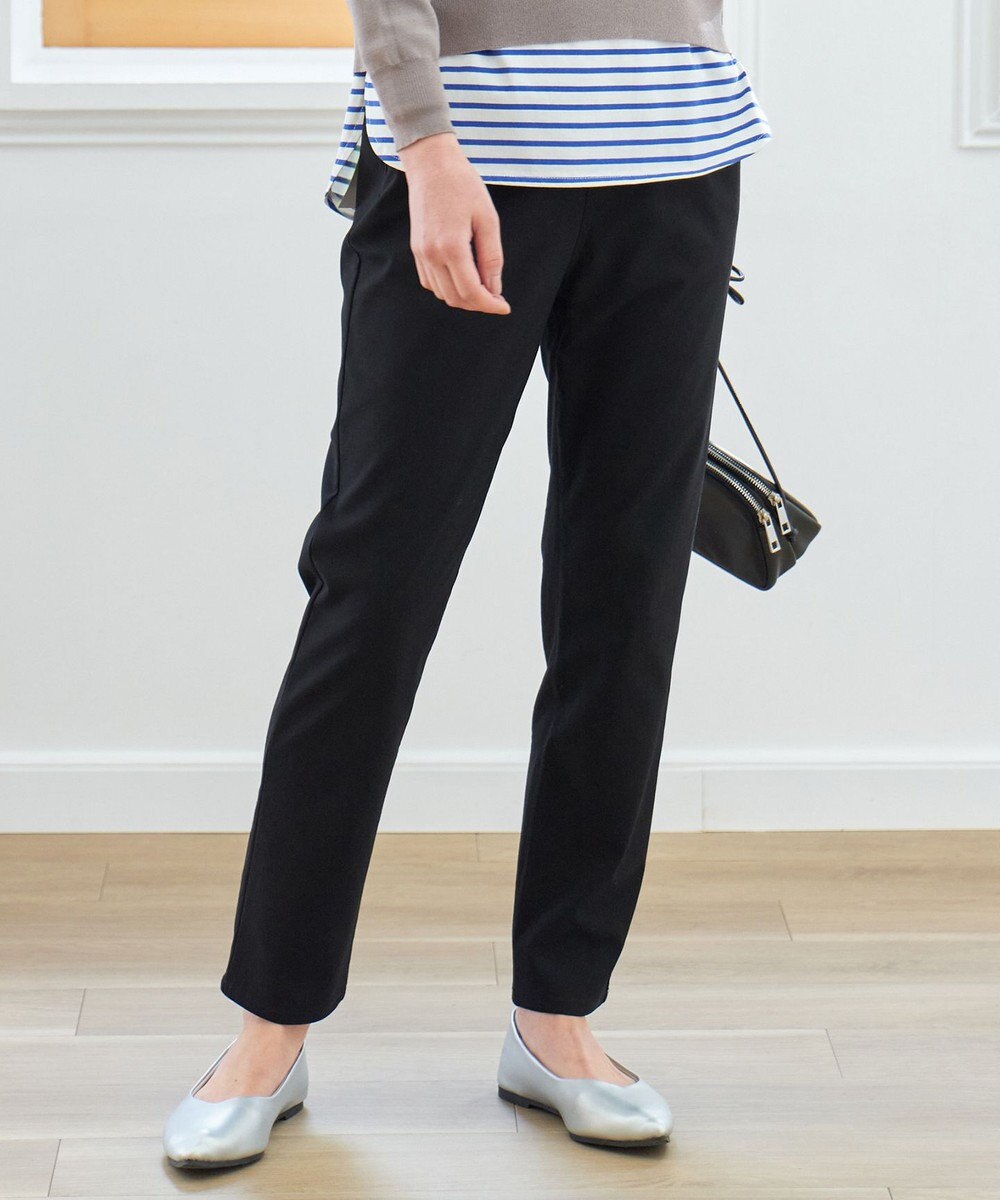 ANY L 【新色追加/洗濯機可/UVカット/ウエストゴム/ストレッチ】7daysデイリーパンツ 