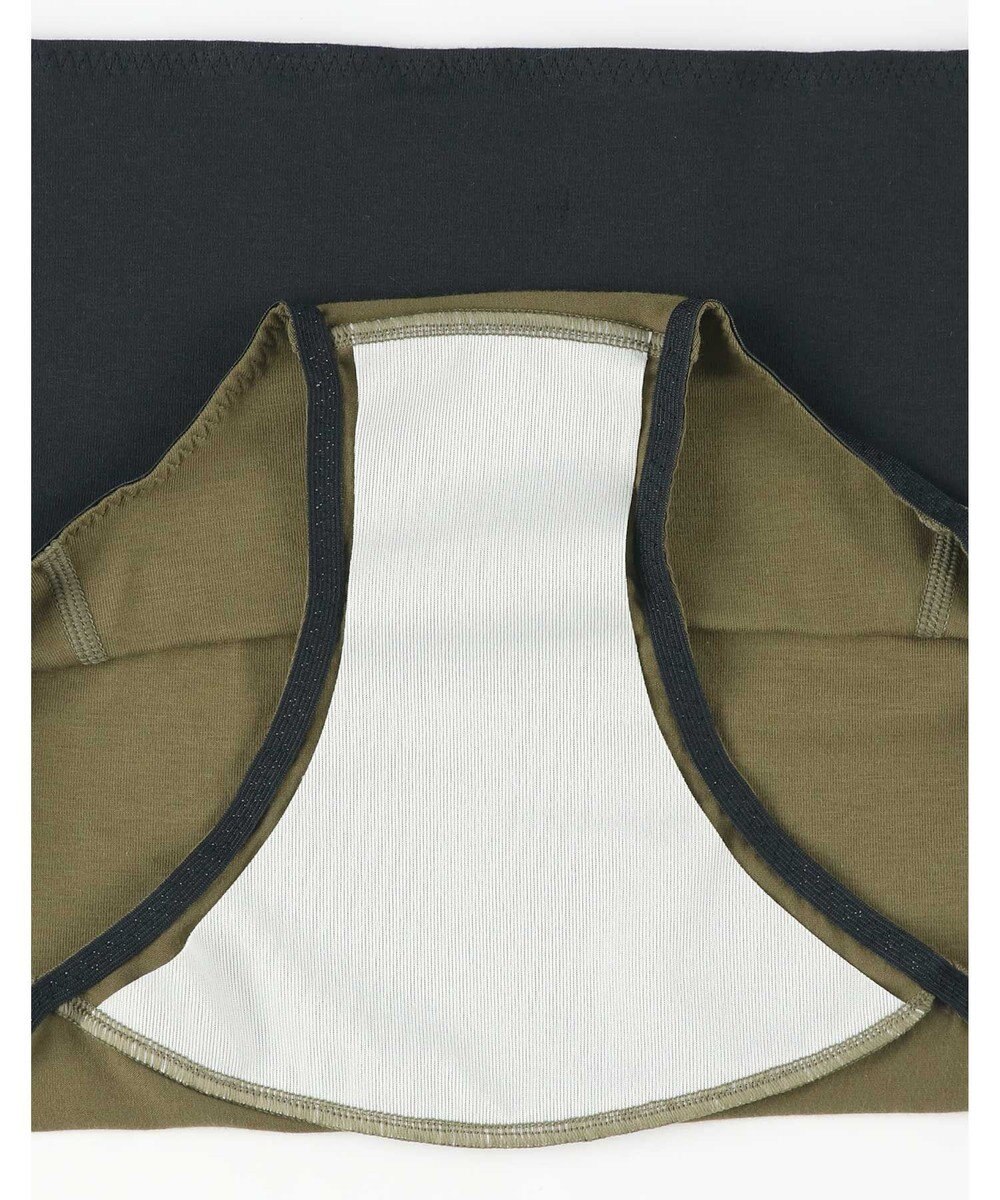 une nana cool 綿ベア天竺 カラーブロッキング サニタリーショーツ 