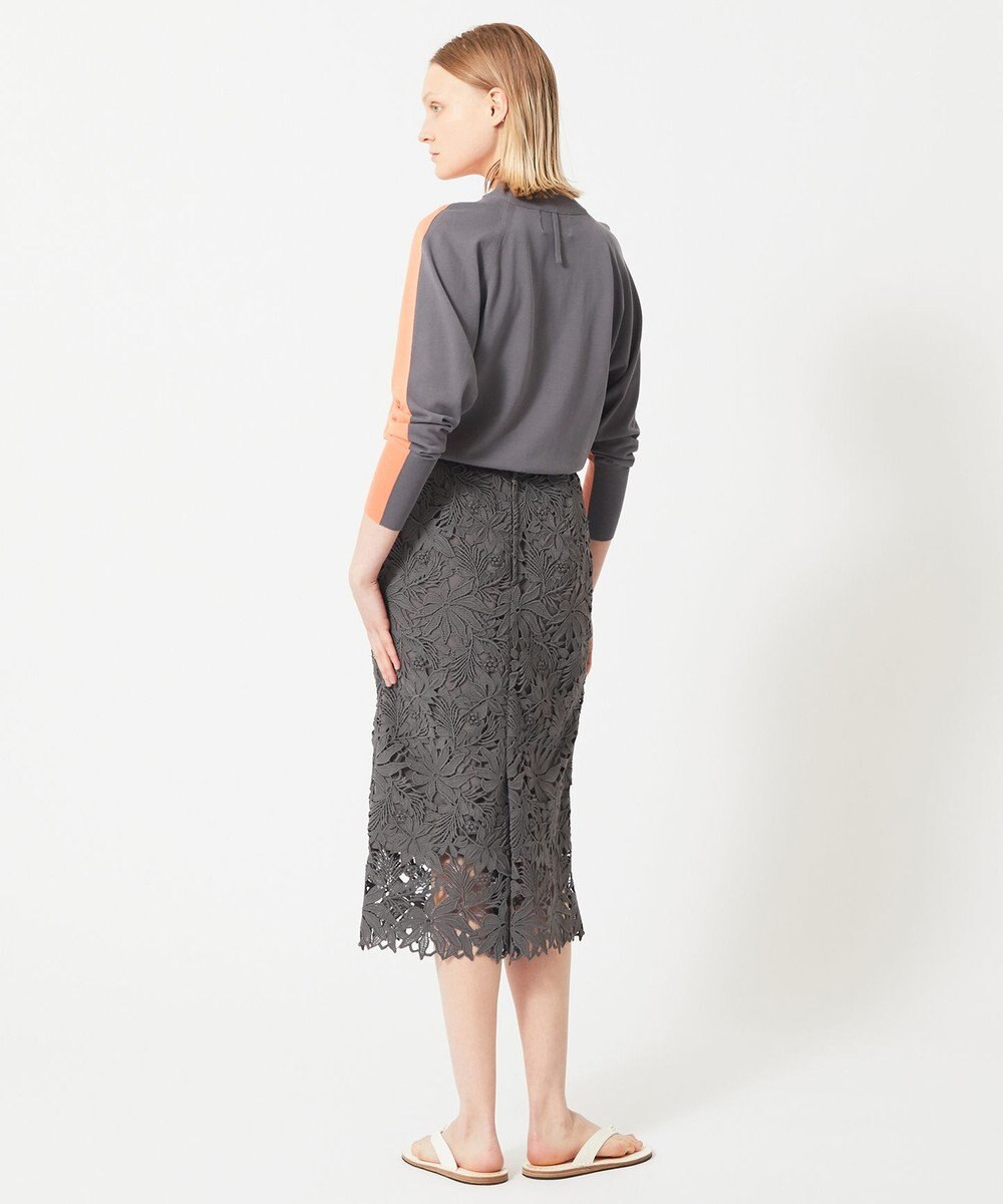 BEIGE， NARCISSUS / レーススカート 