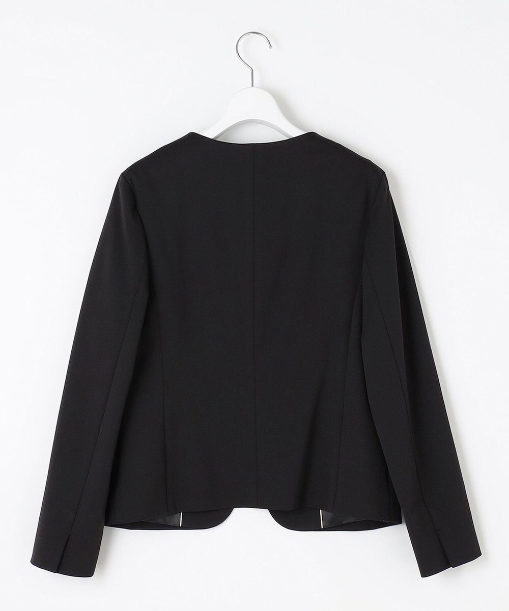 自由区 L 【セットアップ対応・洗える】モクロディ ノーカラージャケット 