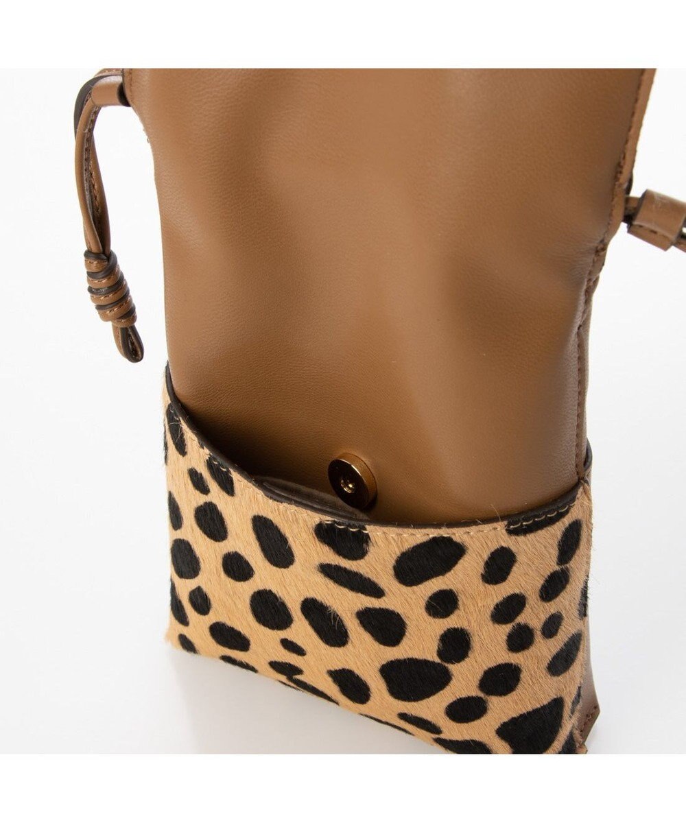 UNBILLION kakatoo ハラコポケットモバイルショルダー 