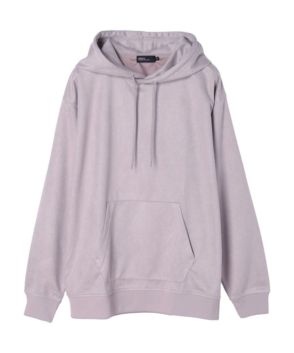 CRAFT STANDARD BOUTIQUE フェイクスエードプルパーカー 