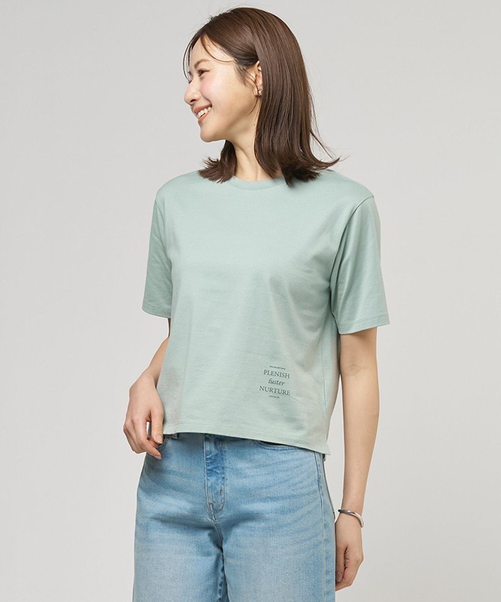 J.PRESS LADIES ロゴ Tシャツ 