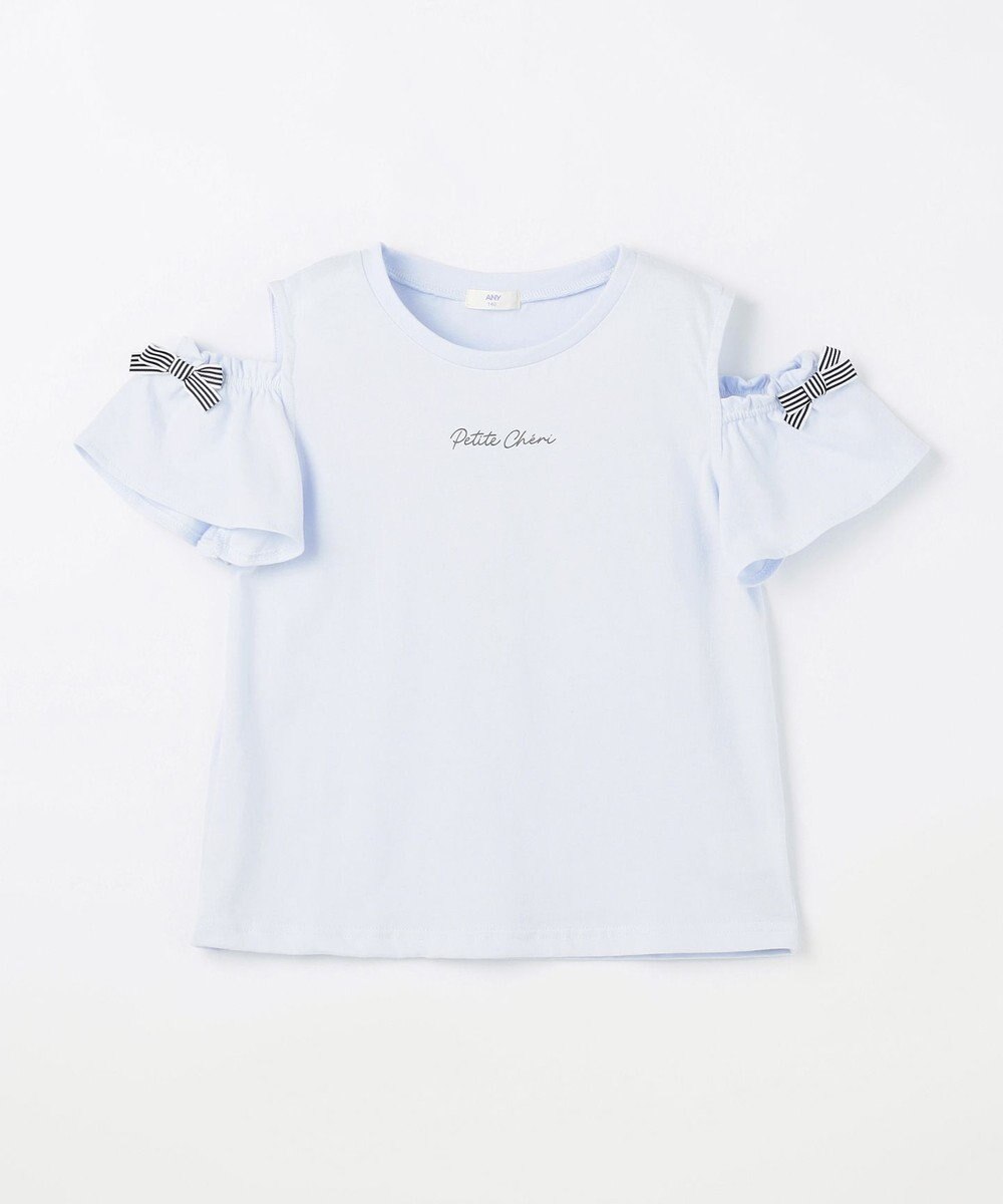 ANY KIDS 【綿100%】オンオフショルダー Tシャツ 