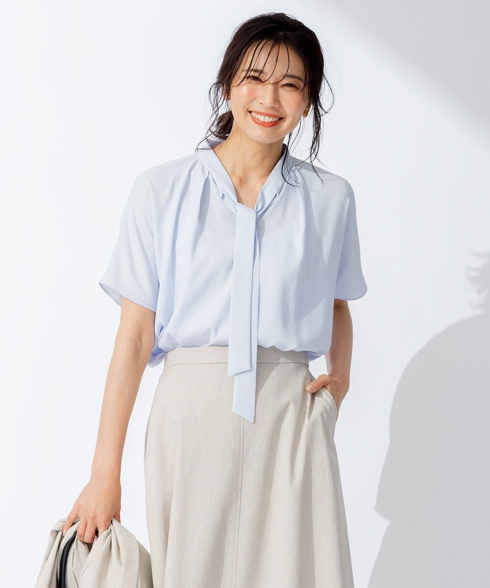 洗える バックサテンアムンゼン ボウタイ ブラウス 23区 ファッション通販 公式通販 オンワード クローゼット 洗える バックサテンアムンゼン ボウタイ ブラウス 23区 ファッション通販 公式通販 オンワード クローゼット