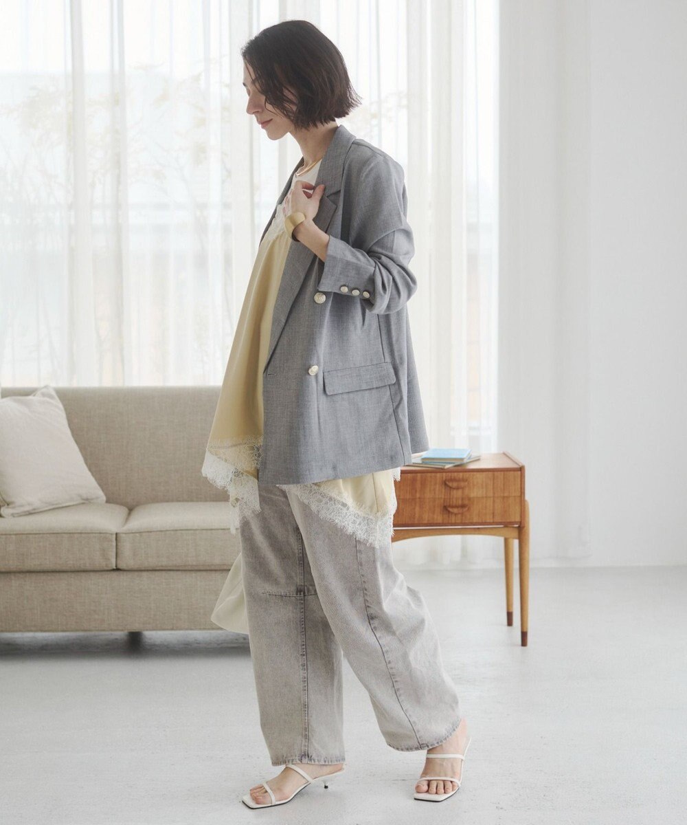 WEGO 【ANGIE VINTAGE】リネンライクジャケット 