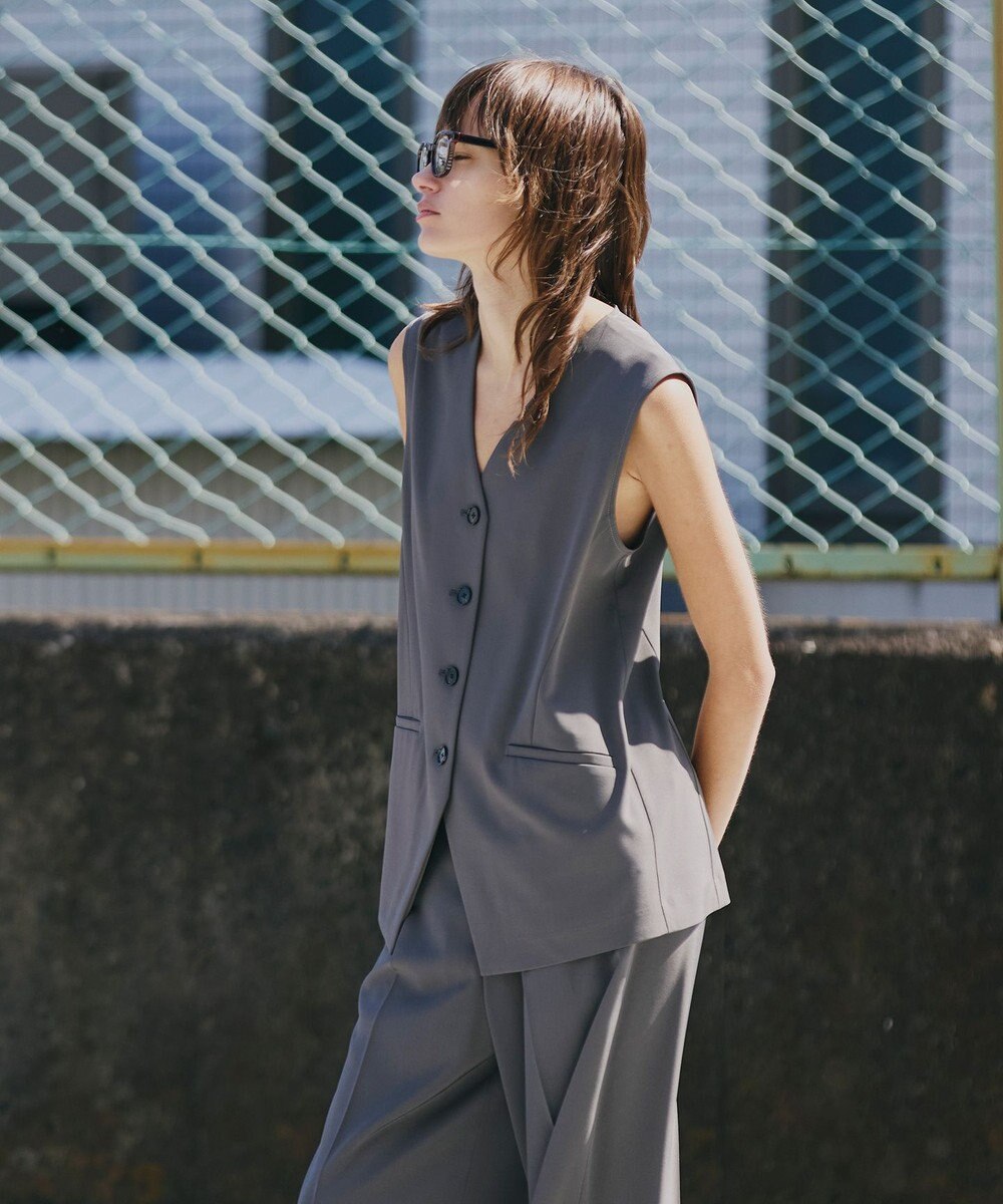 uncrave クールタッチツイル ジレ 