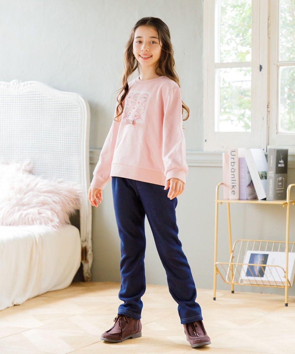 組曲 KIDS 【110-140㎝】裏起毛あったか パンツ 